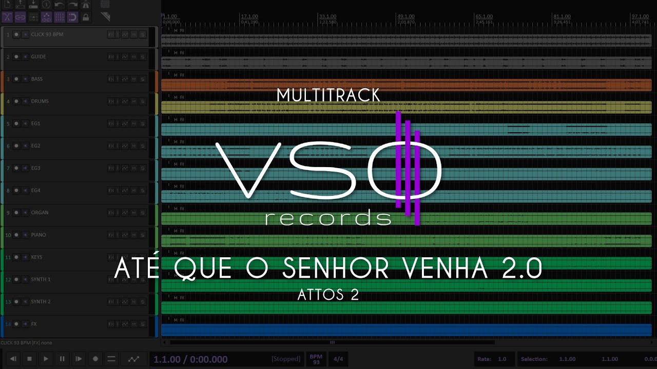 MULTITRACK - Até que o Senhor Venha 2.0 - Attos 2 Worship