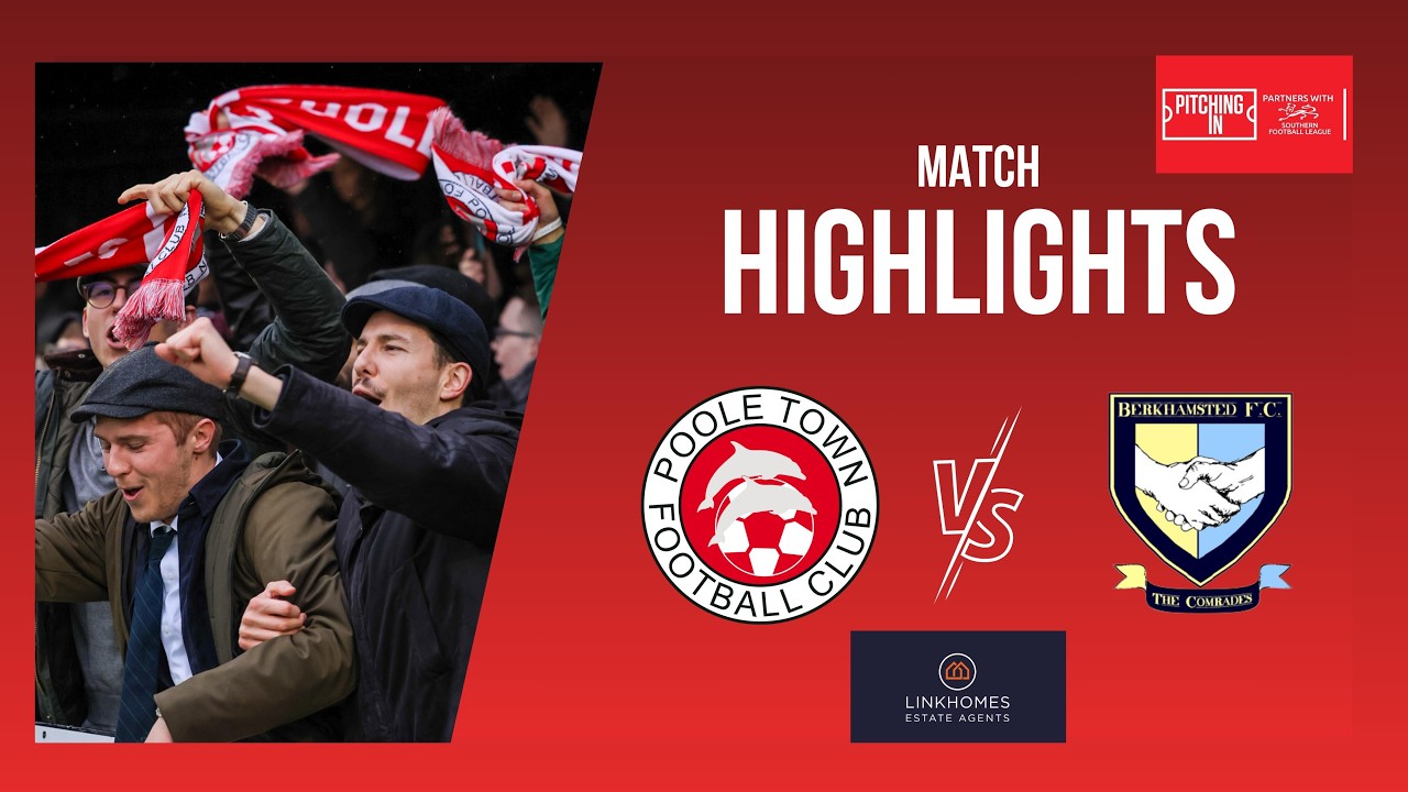Poole Town vs Berkhamsted | February 2026 | Southern League Premier South
