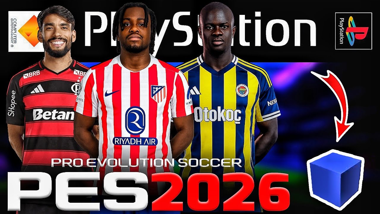 😱 SAIU! PÉS 2026 (PS2) DOWNLOAD GRÁTIS! RUMO ESTRELATO NETHERSX2, PCSX2 & OPL ATUALIZADO ✅️ 