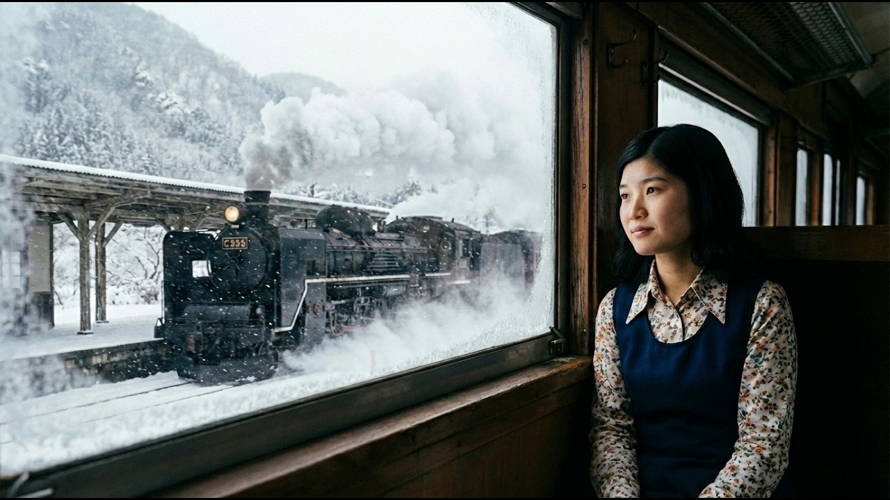 昨夜、昭和時代の汽車に乗って幼馴染に会いに行った