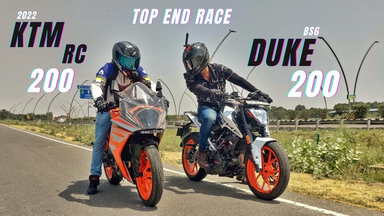 2022 Ktm RC200 VS Ktm Duke 200 Bs6 | Kate Ki Takkar | Naked Vs Sports
