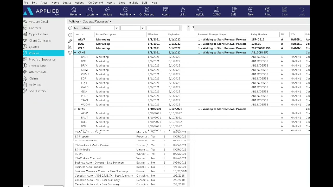 On Demand Summary Of Insurance