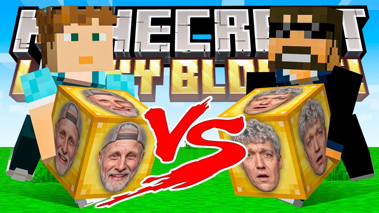 Испытание &laquo;Счастливый блок&raquo; от UNC в Minecraft! С участием SSundee