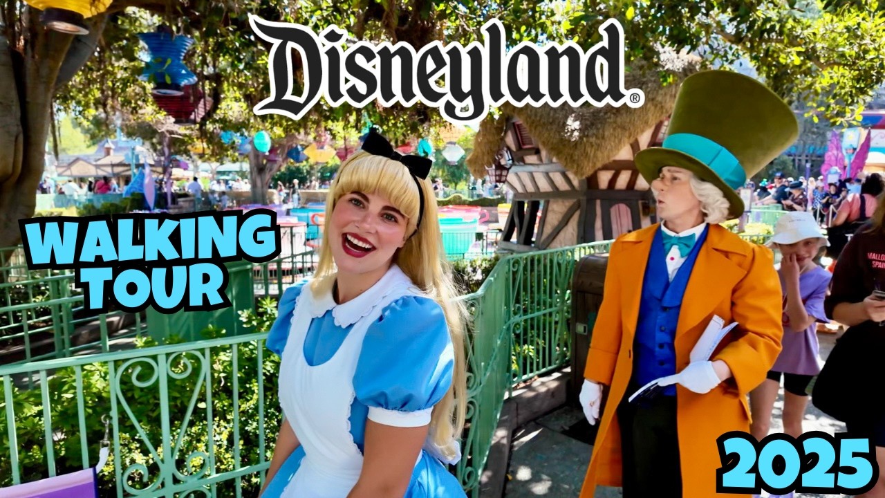 A Magical Walk Through Disneyland | Full Park Tour Starting from Harbor Blvd Entrance