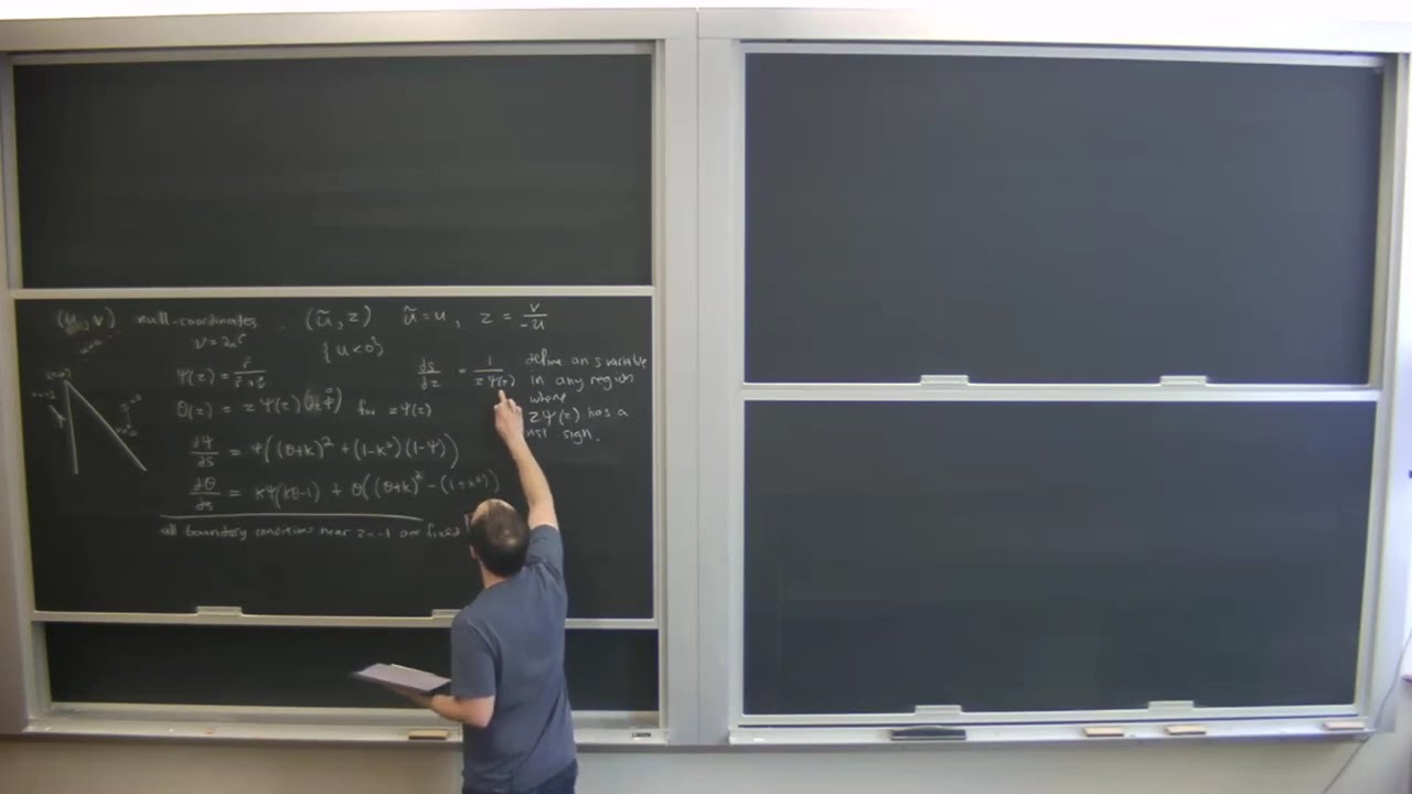 Lecture 10 | Self-Similarity and the Einstein Vacuum Equations