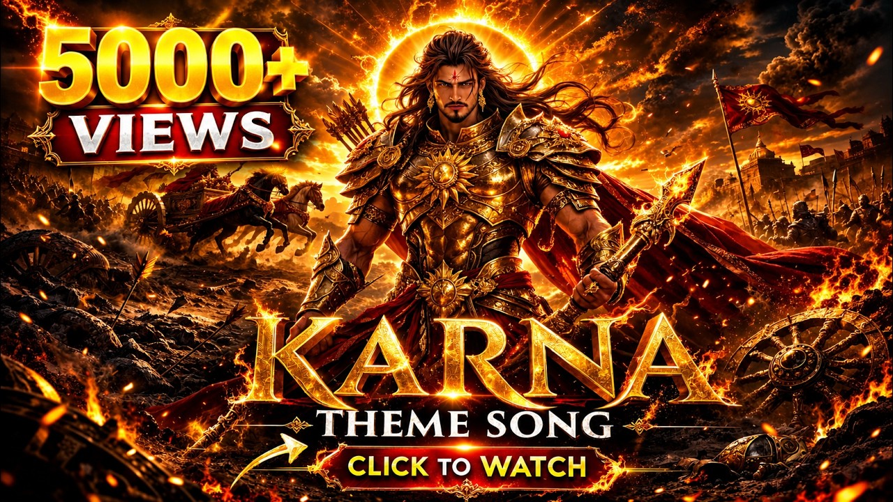 KARNA – THEME OF THE UNDEFEATED WARRIOR 🔥 | Mahabharat Epic Soundtrack