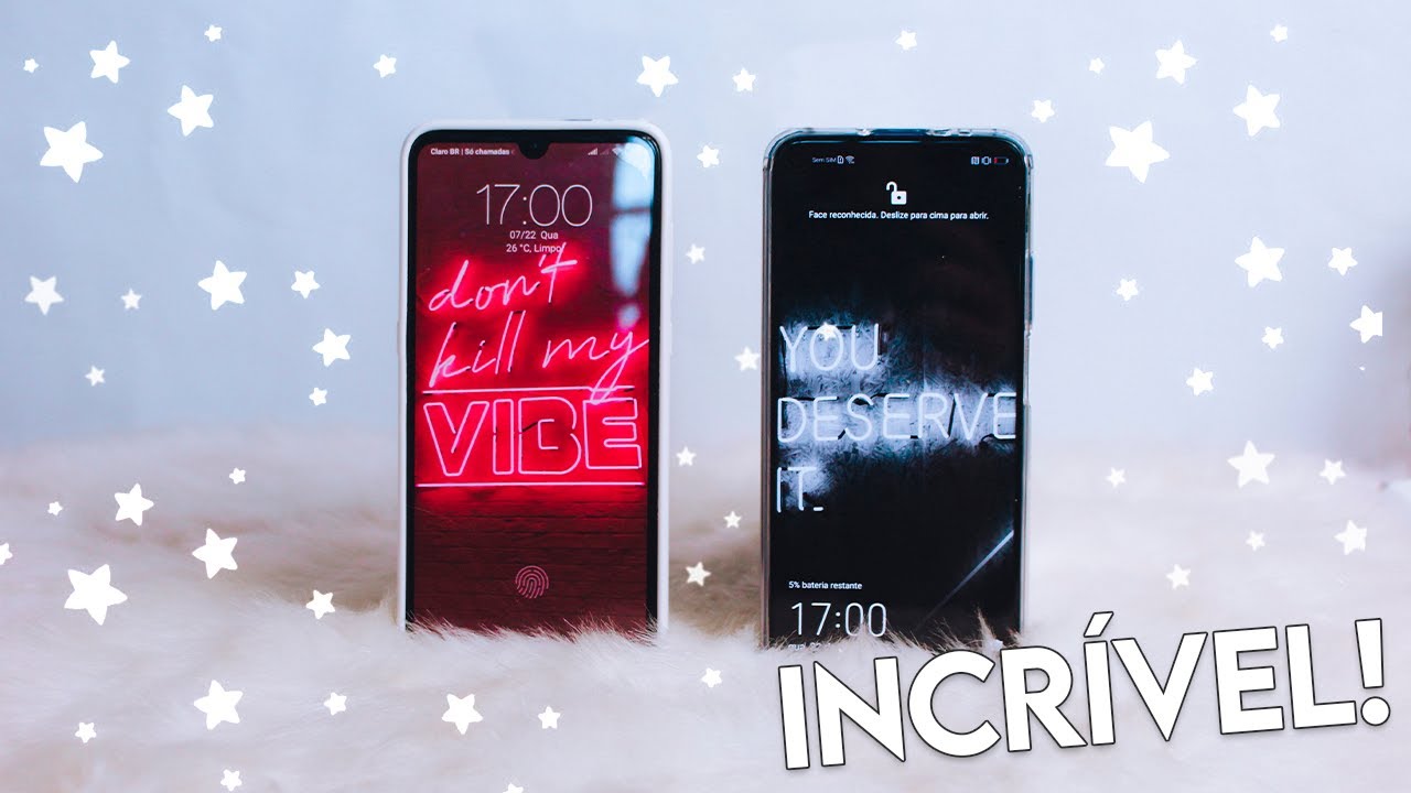 PERSONALIZEI MEUS 2 CELULARES