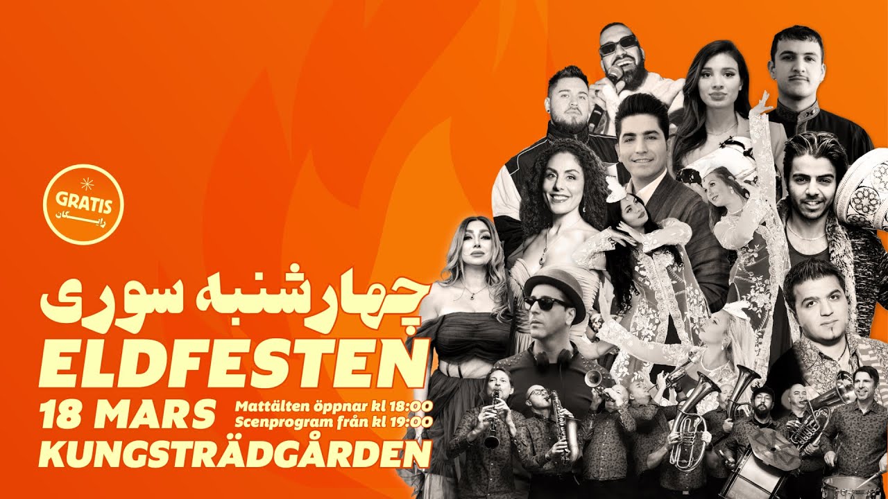 NEGAR ZARASSI Ensemble at Eldfesten 2025, Chaharshanbeh Soori (چهارشنبه‌سوری), Stockholm