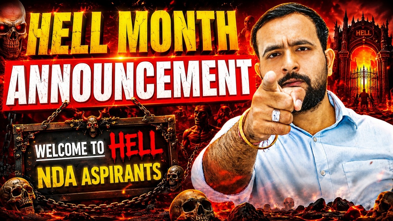 🔥 HELL MONTH 😈 | The Last 30 Days That Can Get You Selected in NDA 2 2026