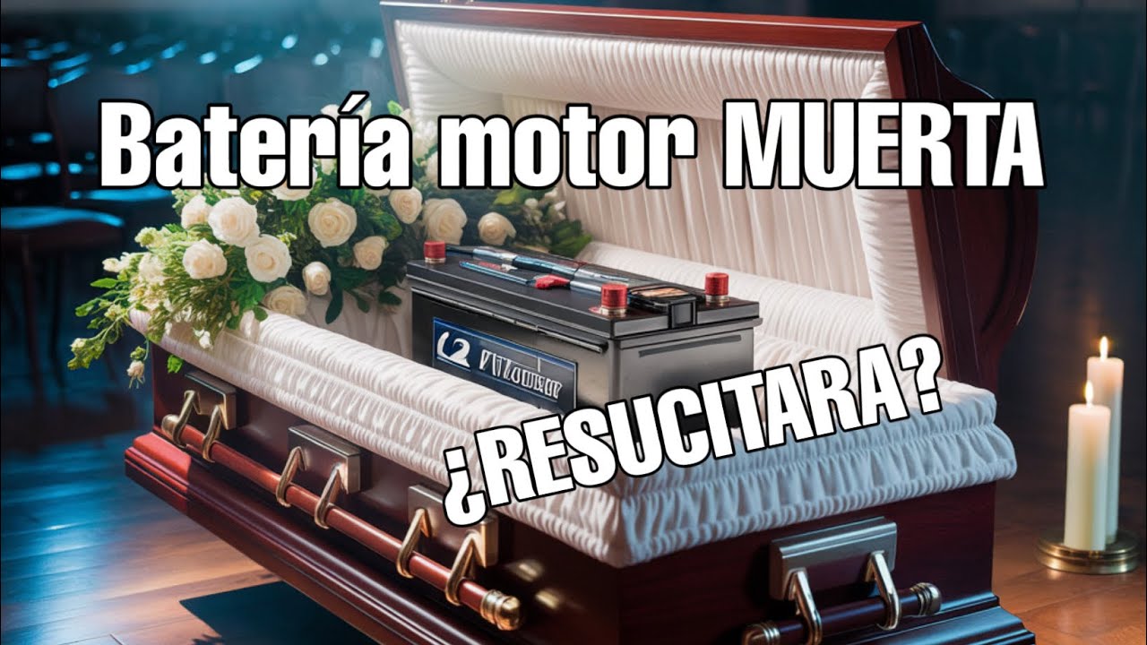 🟢 ✅ Resucite la bateria muerta del motor 🆘