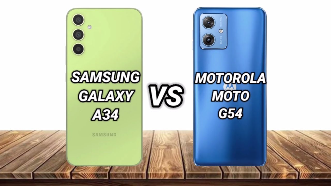 Samsung Galaxy A34 VS Motorola Moto G54 | full comparison | which one is better