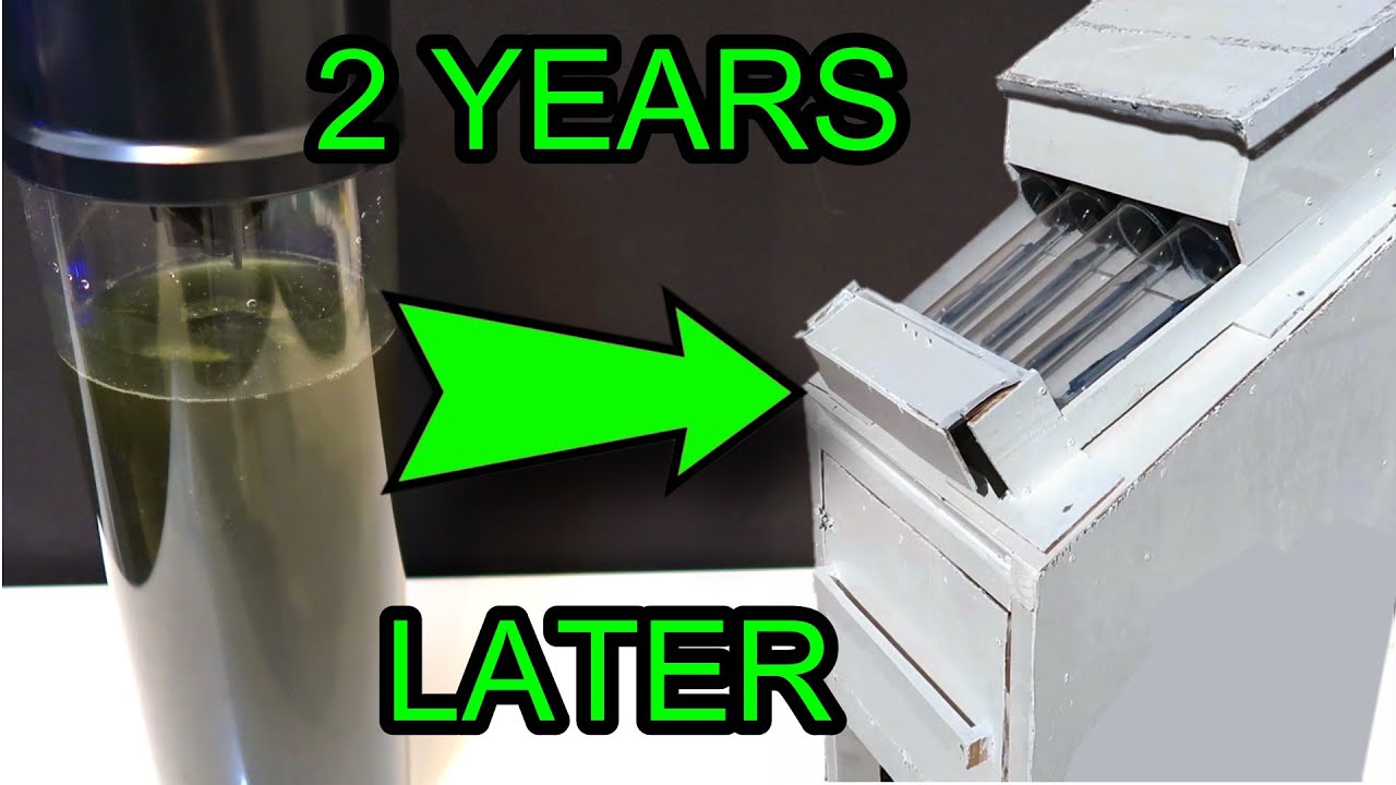 Algae CO2 Scrubber Project Run-through - 2 Years Later