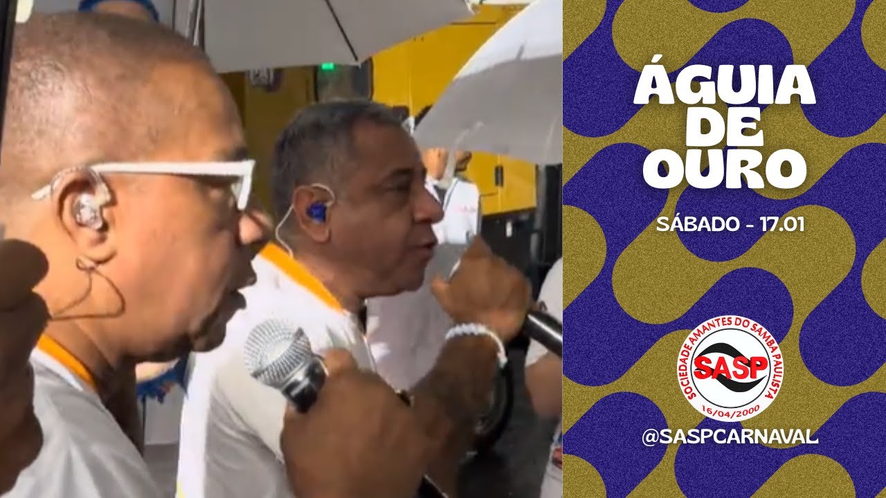 Carnaval 2026 | Águia de Ouro – Largada do ensaio técnico (17.01.2026)