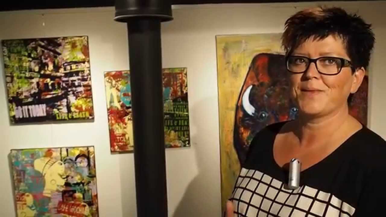 Linda Vesti Thygesen udstiller kunst i Galleri 3G i udstillingen 