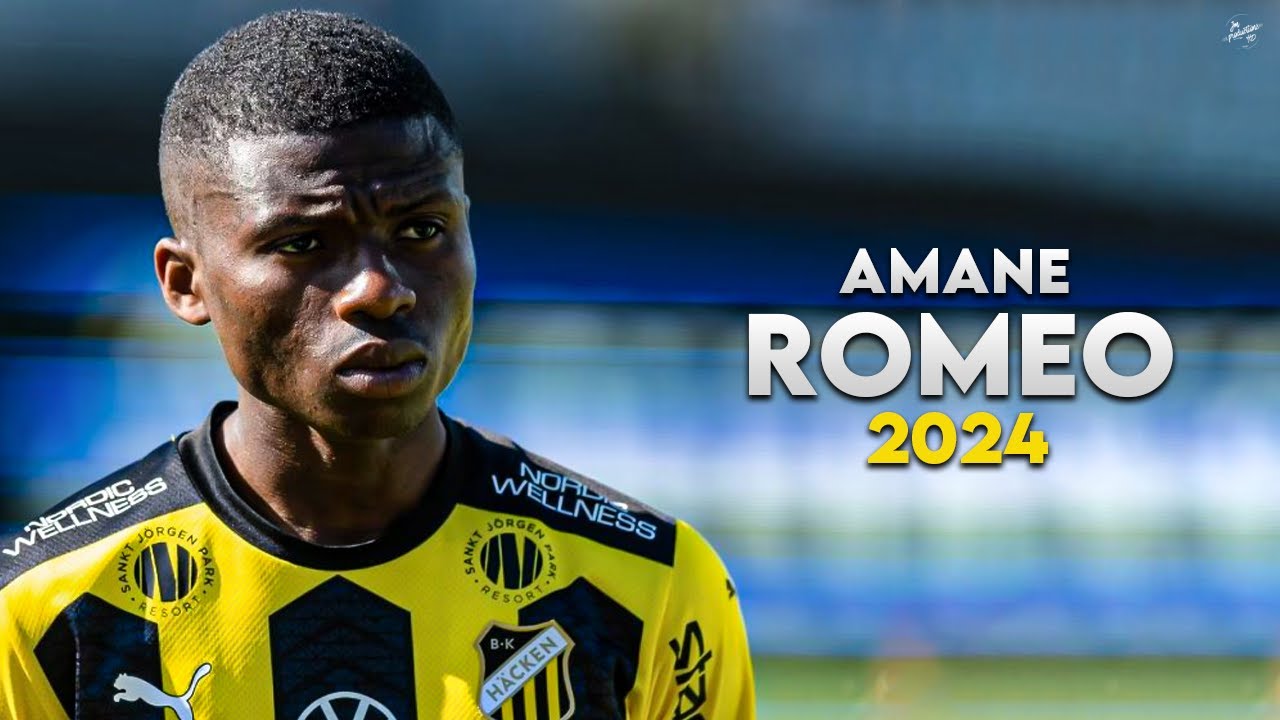 Romeo Amane 2024 - Amazing Skills, Assists & Goals - Häcken | HD