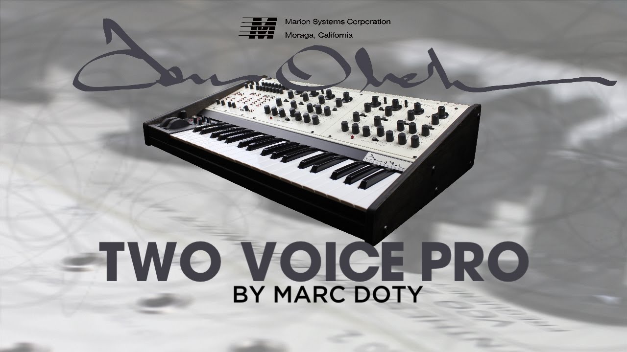 01-The Tom Oberheim Two Voice Pro: Part 1-Oscillators1