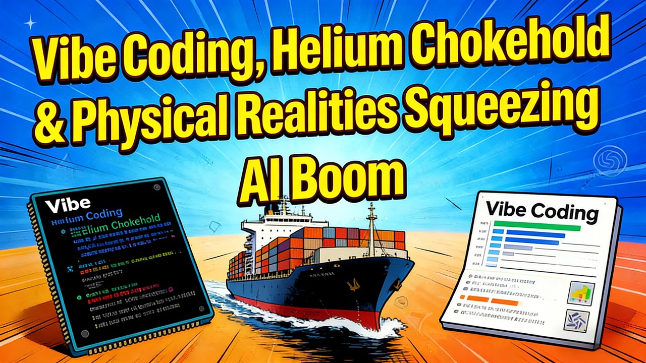 Vibe Coding, Helium Chokehold & Physical Realities Squeezing the AI Boom | Tech Tempo Podcast
