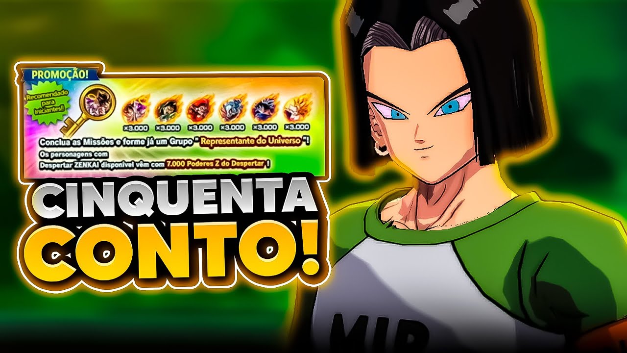 FINALMENTE... | GASTEI 50 REAIS PRA PEGAR O 17 LF NA MINHA CONTA | Dragon Ball Legends