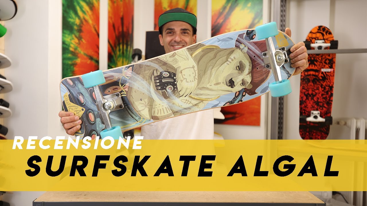 Algalboard Il Surfskate Made in Italy 🇮🇹Recensione ITA