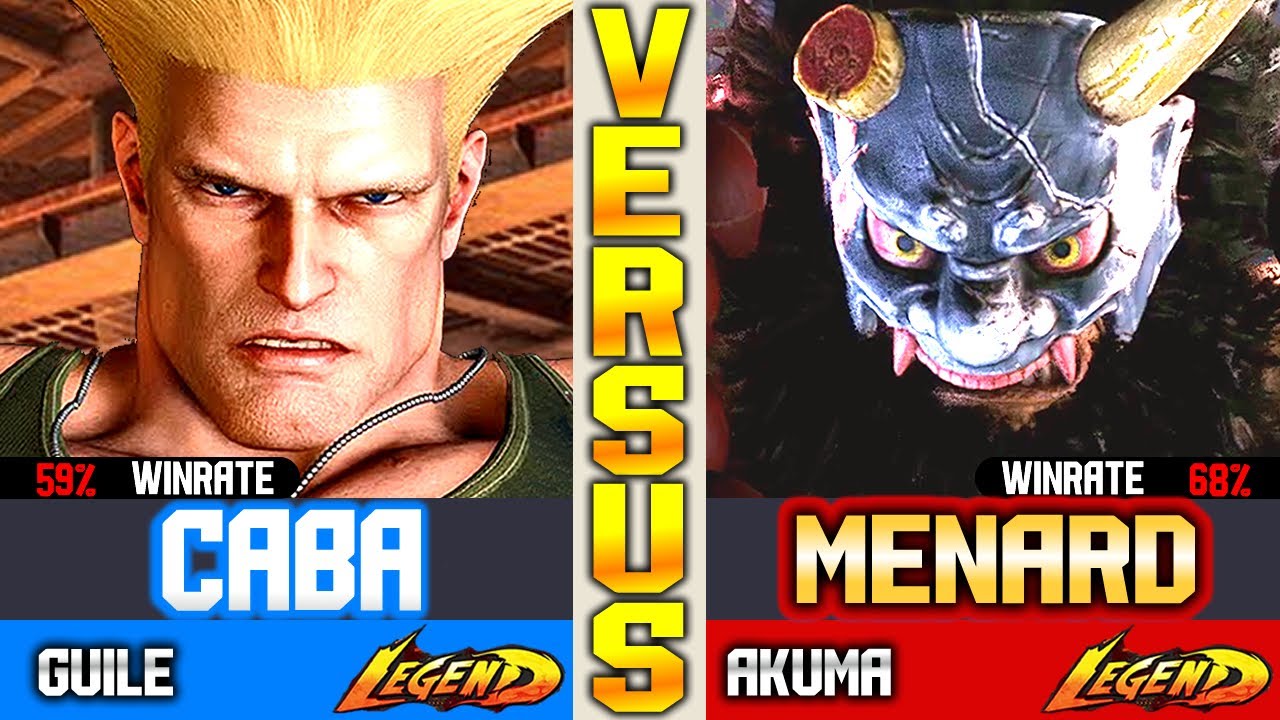 SF6 [FT10] MenaRD (Akuma Vs Guile) Caba ▰ High Level