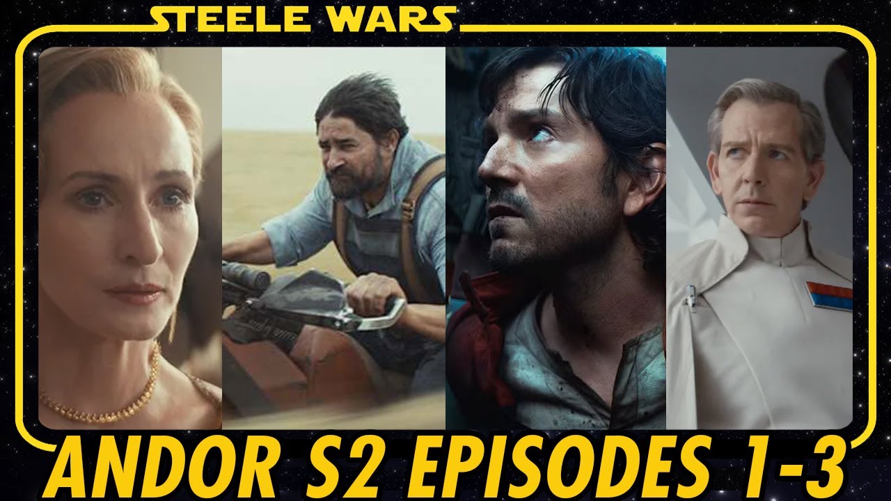 Andor Season 2 episodes 1-3 and the week's Star Wars news