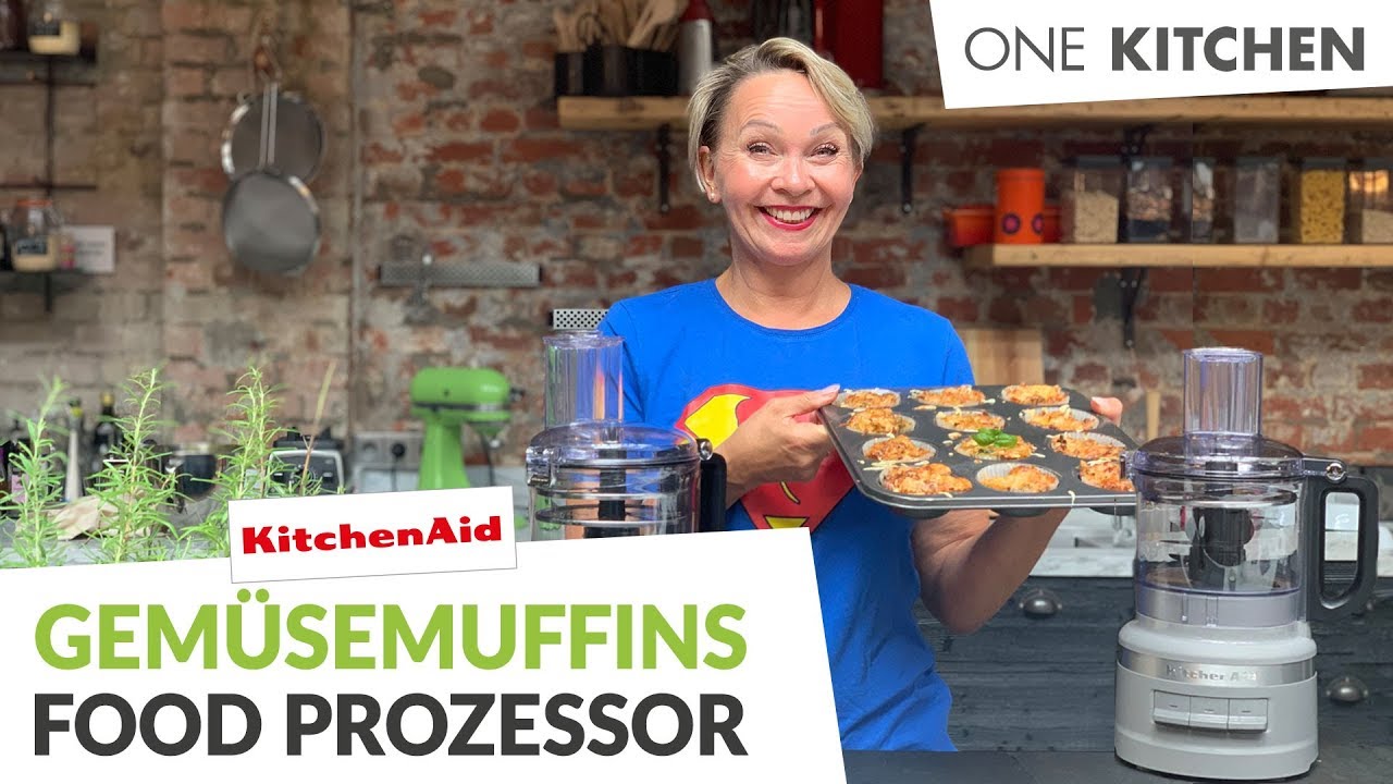 KitchenAid Food Prozessor 2,1 L – Schnelle Gemüsemuffins | by One Kitchen