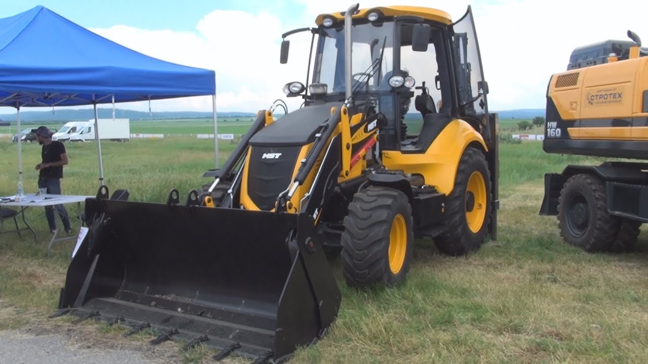 MST 642 Backhoe Loader (2017) Exterior and Interior