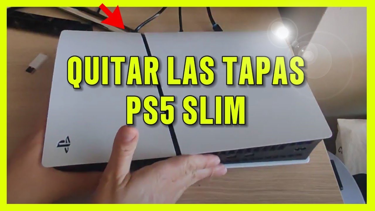 ✅Quitar las tapas de la PS5 Slim: &iexcl;Hazlo correctamente!⚡