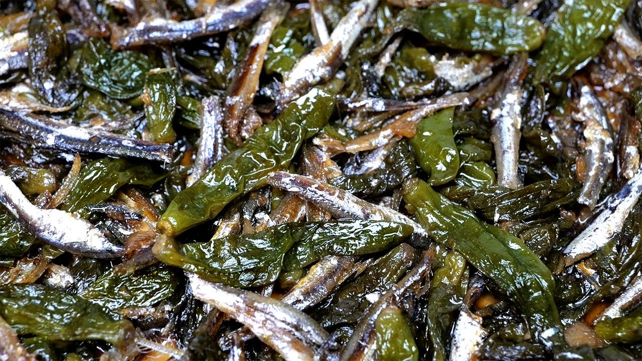 여름철 밥도둑! 꽈리고추 멸치조림 너무너무 맛있어요