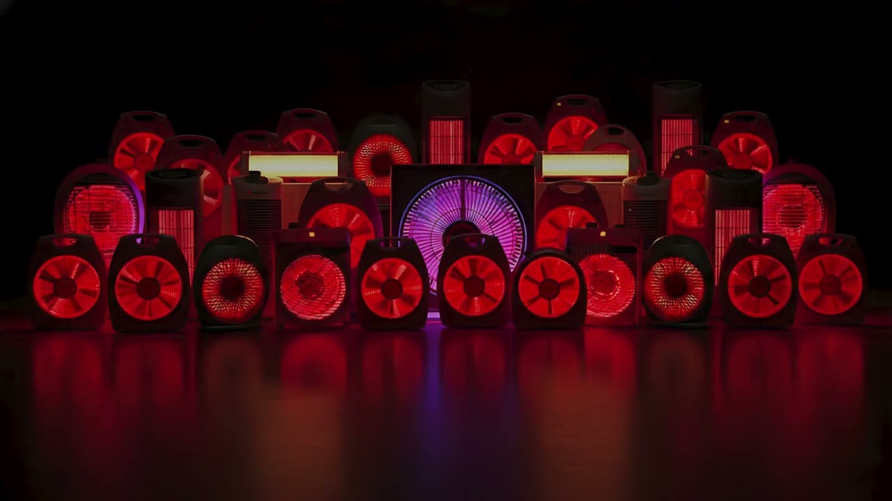 34 Cozy Fan Heater Sounds for Peaceful Sleep Tonight | Stress Relief, Focus & 528 Hz Healing