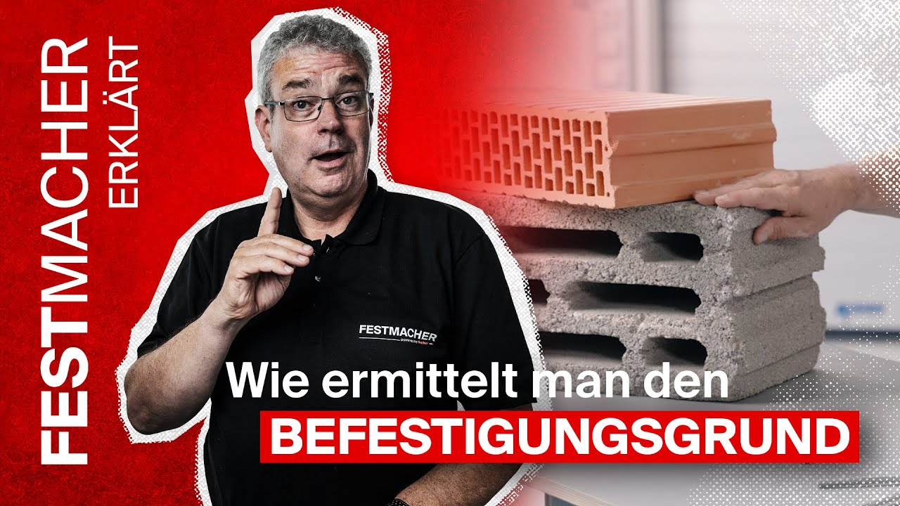 So findest Du sofort heraus, aus welchem Baustoff deine Wand besteht 🚀!