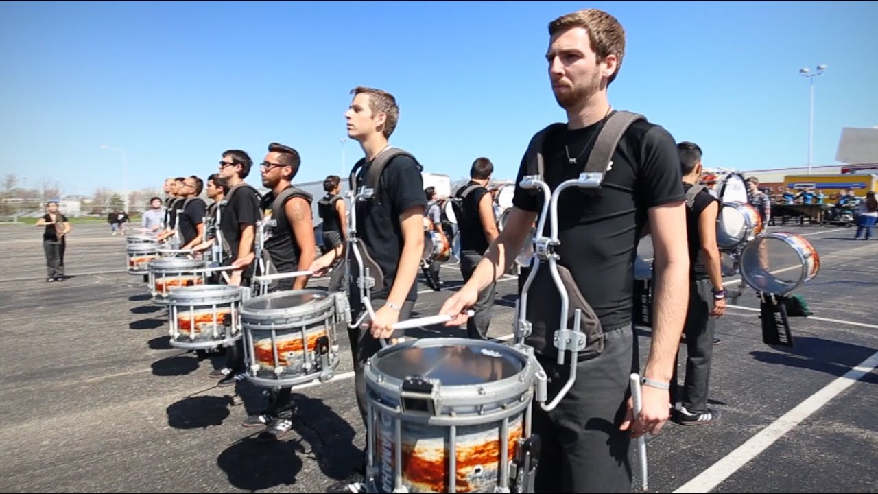 WGI 2015: Valley Independent Percussion - In The Lot
