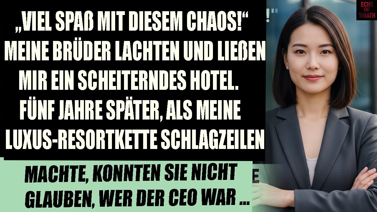 „Sie hinterließen mir ihr bankrottes Hotel als Scherz“