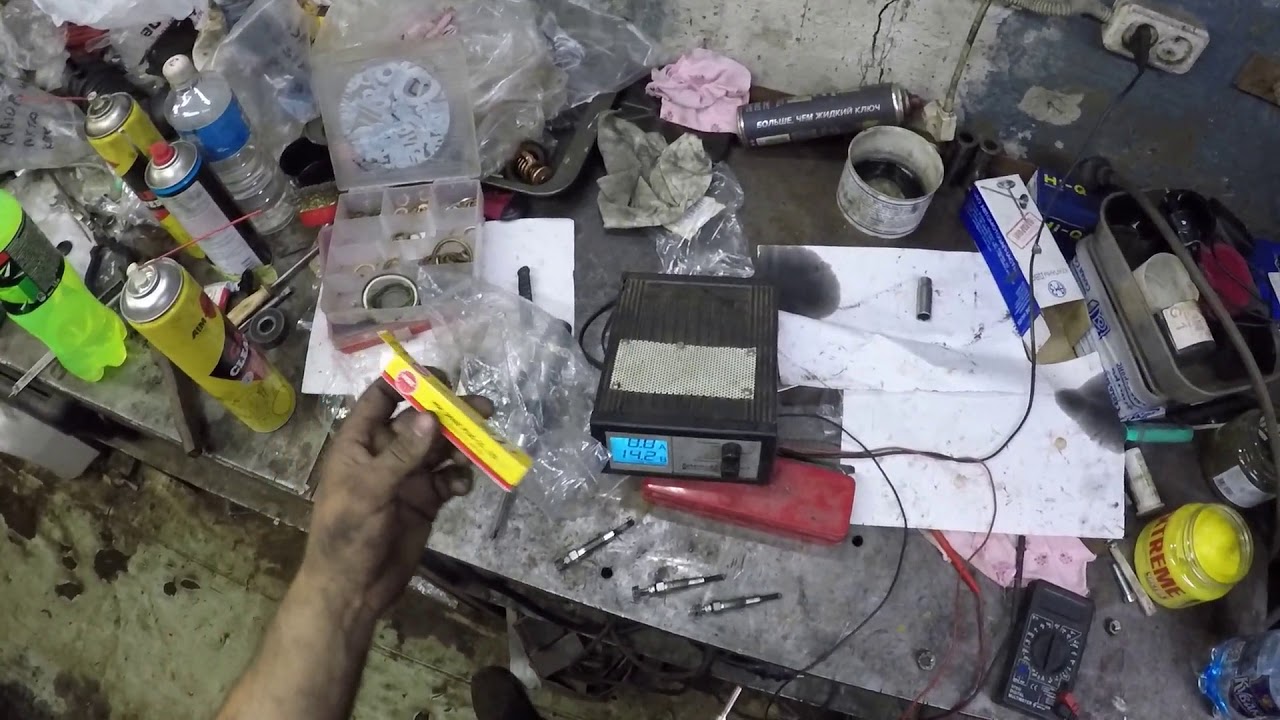 Запуск! Стартуем 4D56 d4bh после замены вкладышей, колец и ГБЦ.