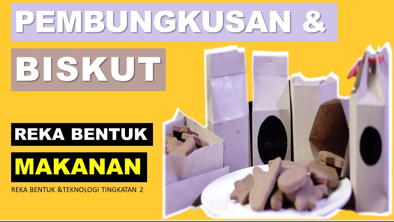 Projek RBT: Reka Bentuk Makanan & Pembungkusan #kumikstudio #projekrbt