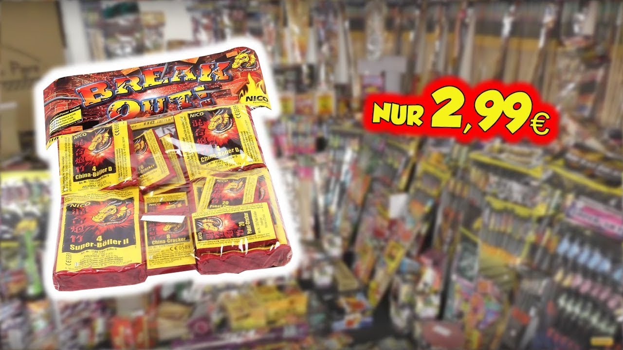 BREAKOUT von NICO |&nbsp;💥 B&Ouml;LLERSORTIMENT f&uuml;r Silvester?! 🔥 | #ProfessorPyro