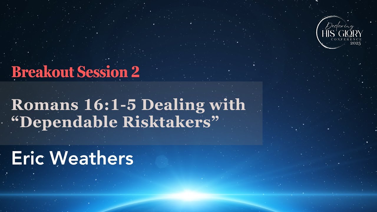 Day 2, Breakout Session 2: Dealing with  Dependable Risktakers - Eric Weathers