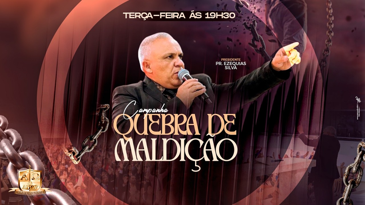 AO VIVO - CULTO DE LIBERTA&Ccedil;&Atilde;O, CURAS E MILAGRES COM PASTOR PRESIDENTE EZEQUIAS SILVA! 31/03/26