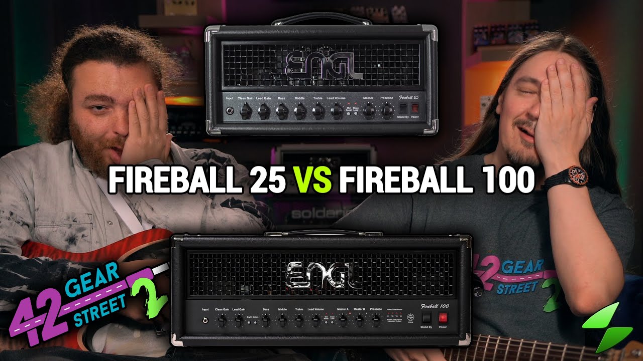 Which amp has more balls? Engl Fireball 25 vs Fireball 100