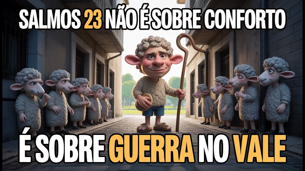 “Salmos 23 Não é o que Você Pensa — E Isso Muda Tudo”