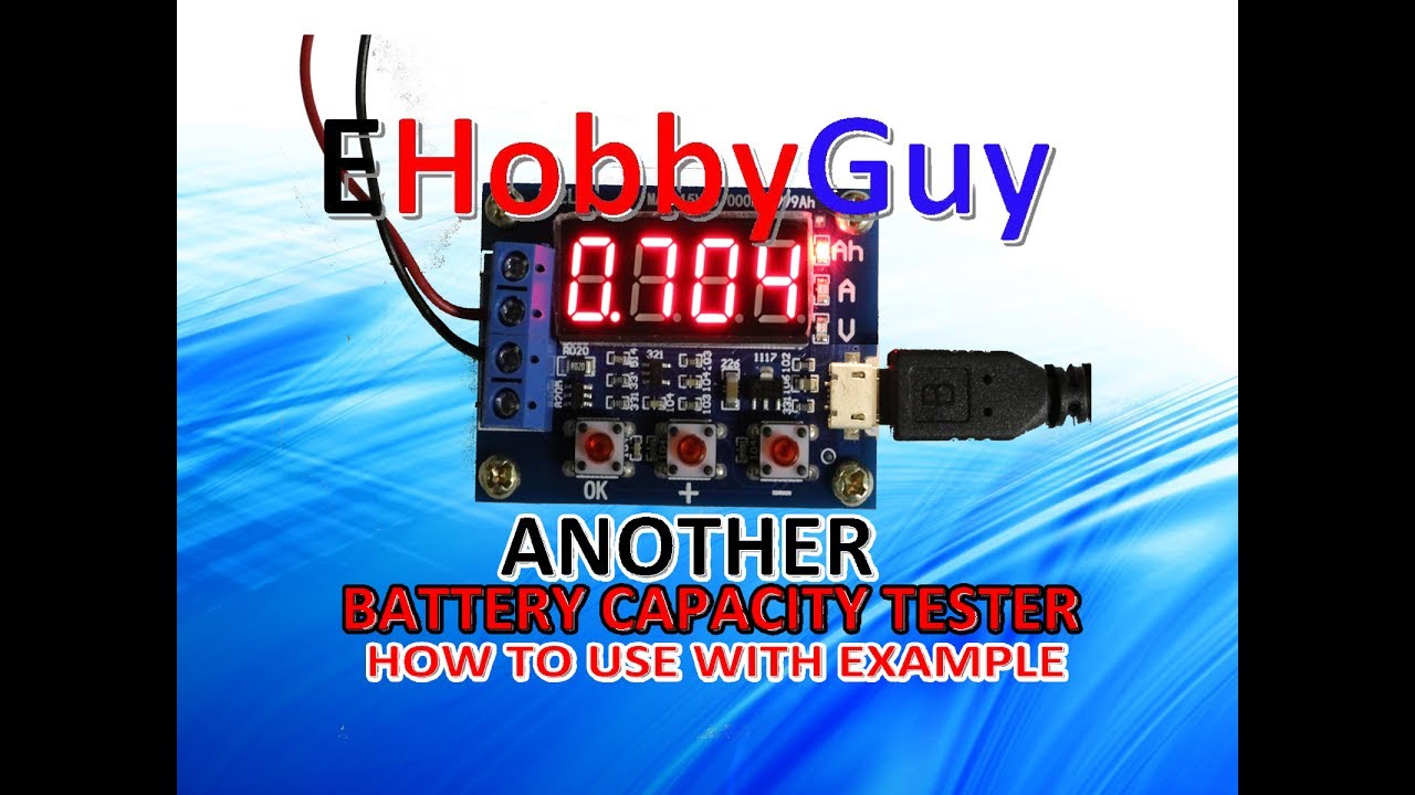 ANOTHER BATTERY CAPACITY TESTER HOW TO USE + TEST !!