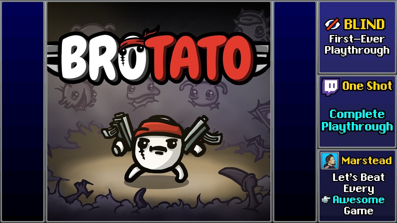 ✔️️ Full Blind Playthrough (Brotato)