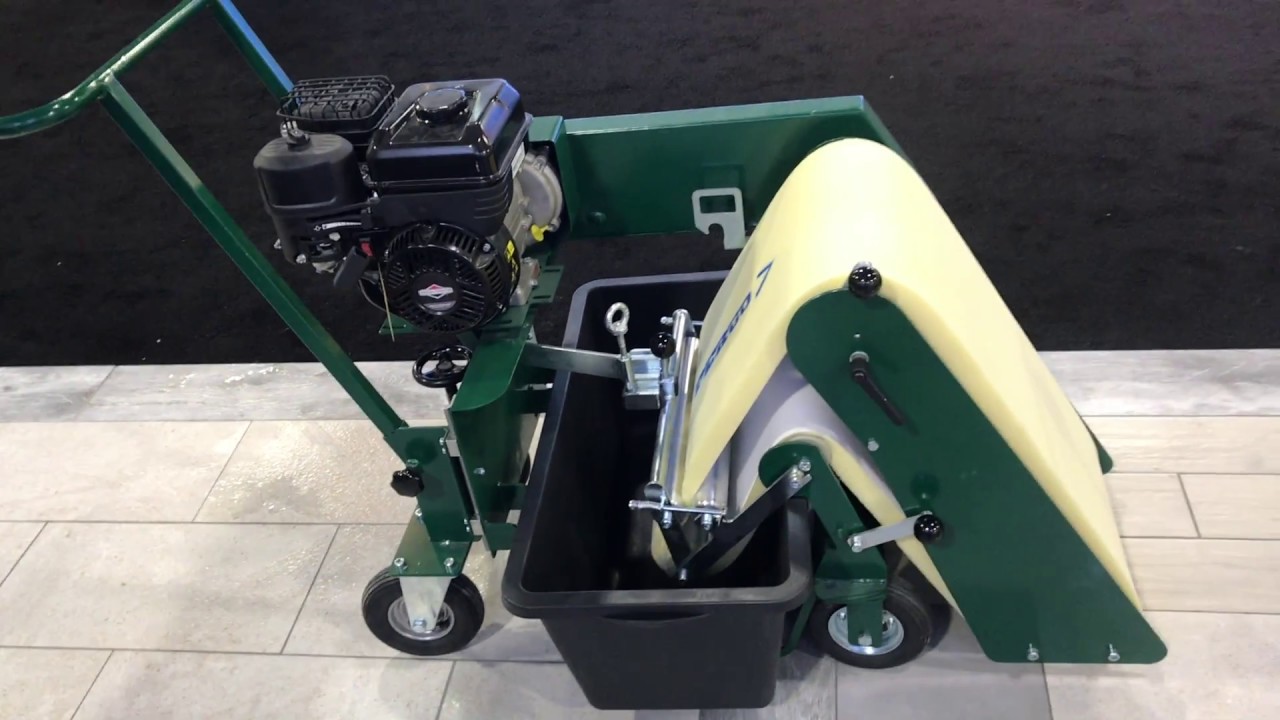 Tile Eze TZ 8000 Commercial Grout Machine Sponge Change