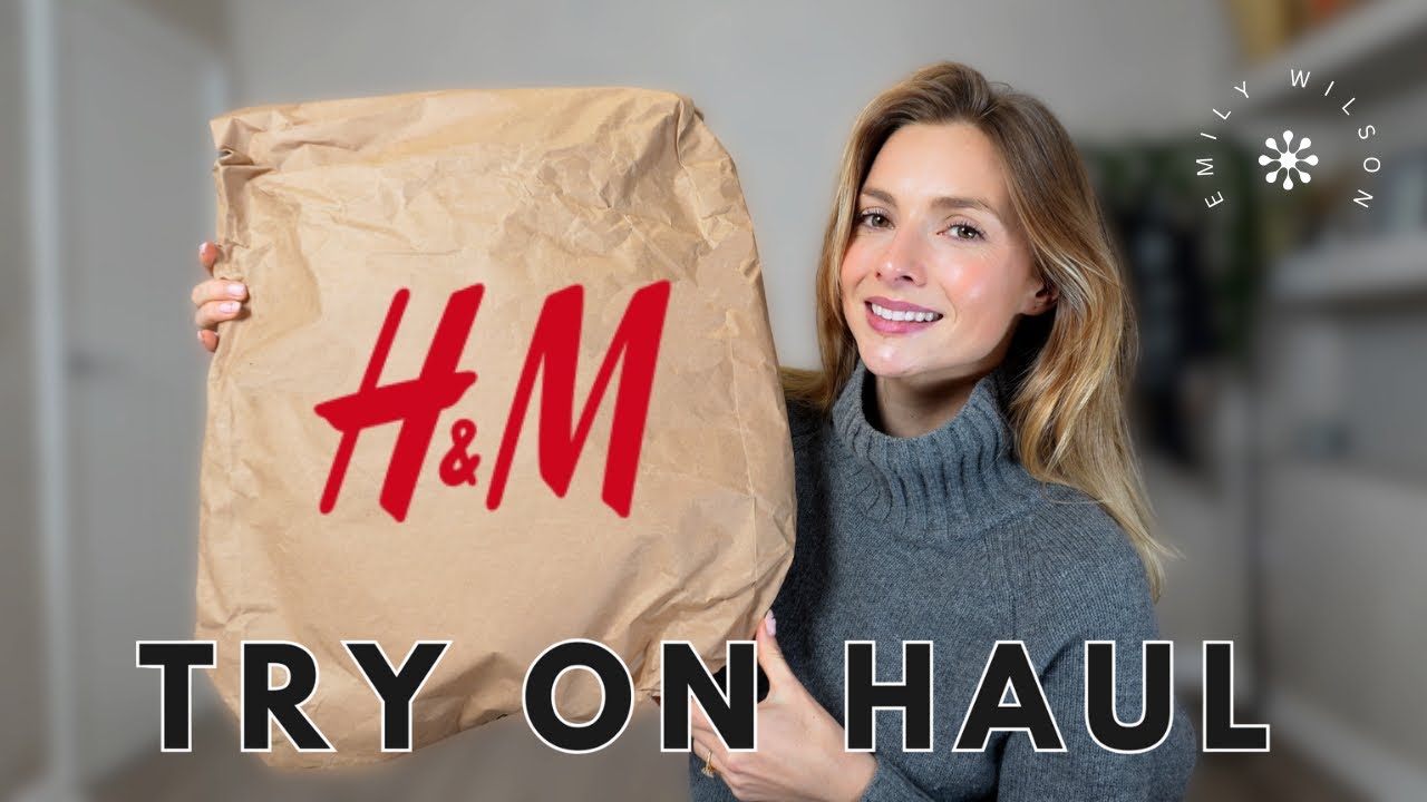 Примерка вещей из H&M ✨ Выбираю наряд на Новый год вместе со мной | Emily Wilson Fashion