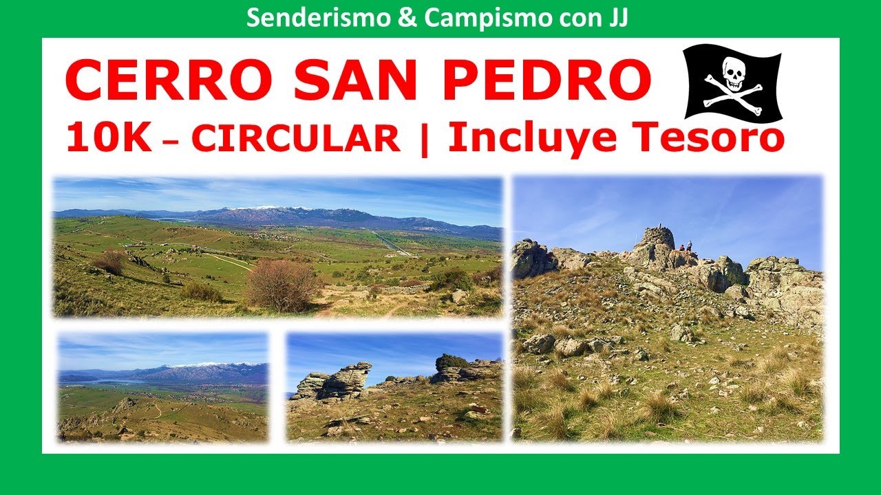 #SENDERISMO CIRCULAR | CERRO DE SAN PEDRO | 10 K | Colmenar Viejo | Incluye Tesoro Capitan Pelanas