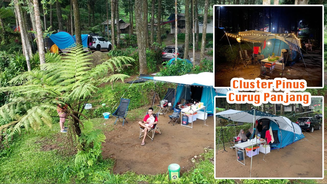 Klaster Pinus Camping Ground | Curug Panjang, Megamendung | SERU & FASILITAS BANYAK | #1