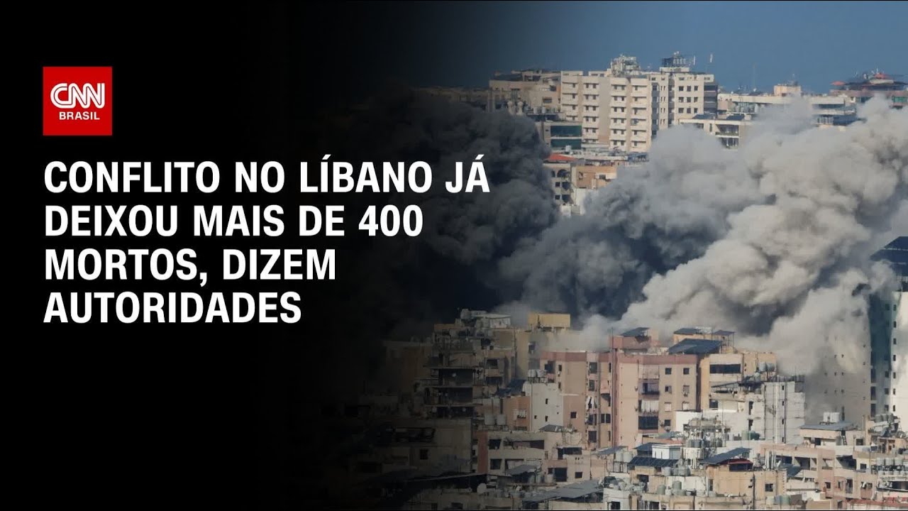 Israel lança ataques contra Beirute e sul do Líbano | CNN 360º