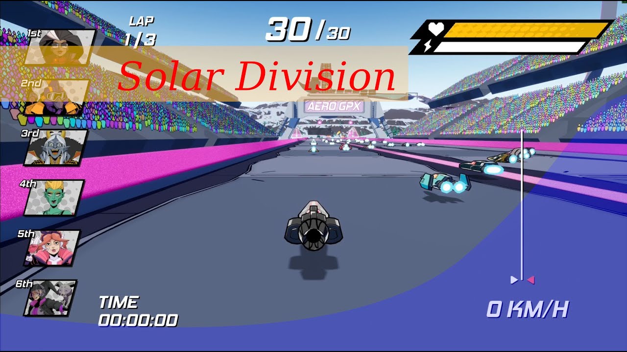 Aero GPX | F-Zero Successor | Solar Division Cup | Ace Pilot