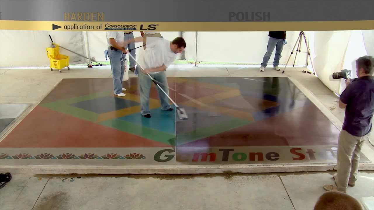 The Consolideck&reg; GemTone Time-lapse