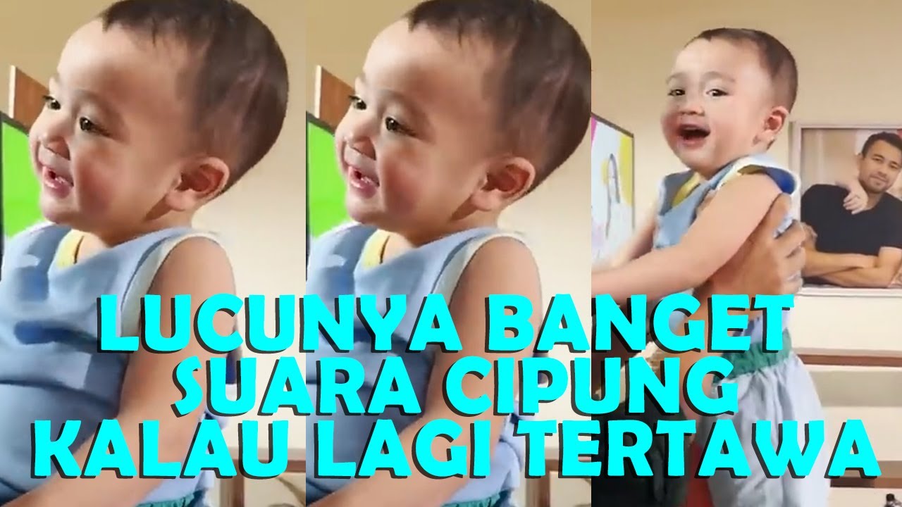LUCUNYA SUARA RAYYANZA KALAU LAGI KETAWA💖💖